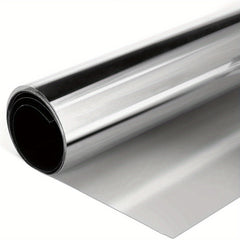 Privacy Window Film Silvery Mirror Glass Self Adhesive Matte Bathroom