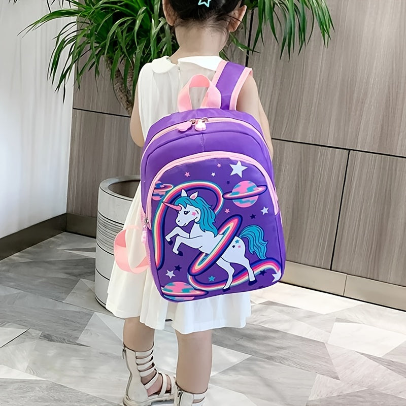 Unicorn School Backpack Large Capacity Primary Schoolbag