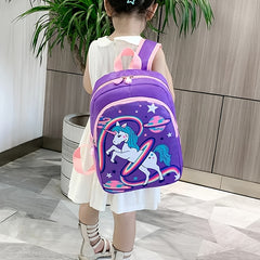 Unicorn School Backpack Large Capacity Primary Schoolbag