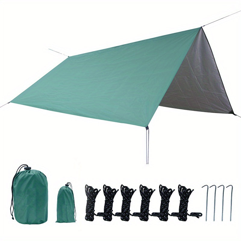 Portable Sky Curtain Tent for Outdoor Camping Sunshade and Rainproof