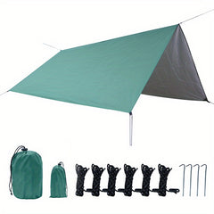 Portable Sky Curtain Tent for Outdoor Camping Sunshade and Rainproof