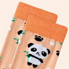 Panda Print Socks Women's Stockings & Hosiery