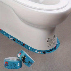 1pc Bathroom Toilet Anti-mildew Seam Stickers
