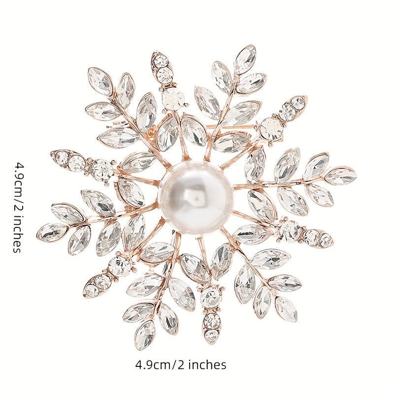 Snow Brooch Alloy Pins For Men Creative