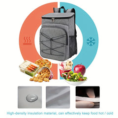 Insulated Picnic Backpack Durable Leak Proof Shoulder Straps