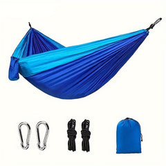 Portable Anti-rollover Hammock for Camping with Ropes