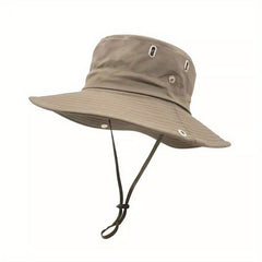 Wide Brim Sunshade Bucket Hat for UV Protection