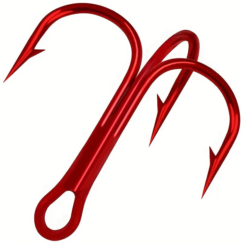 10 Sizes High Carbon Steel Fishing Hooks for Anglers
