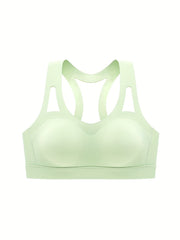 Racerback Sports Bra Comfy & Breathable Tank Bra