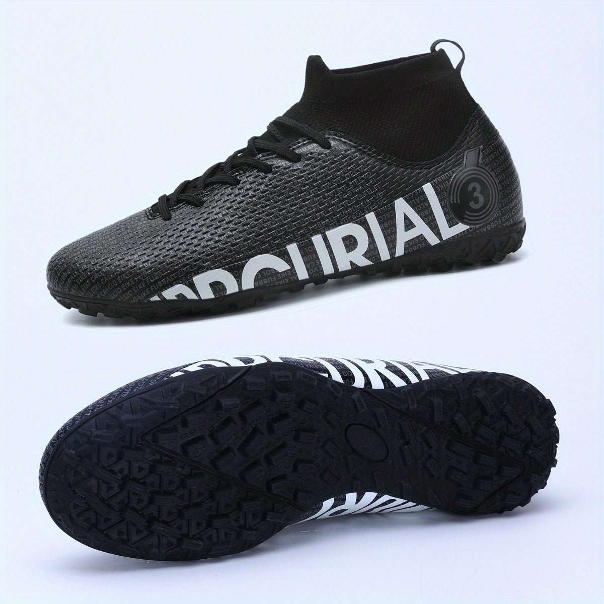 Men's Non Slip Soccer Shoes Lightweight Breathable Cleats