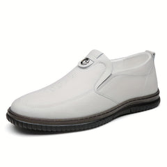 Men's Pointed Toe Loafers Slip On Flat Shoes
