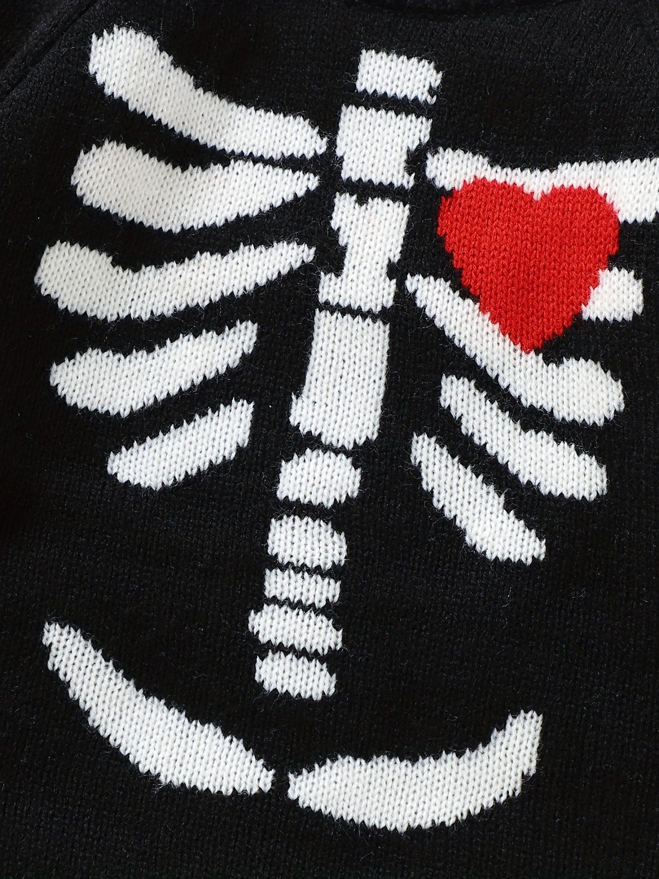 Baby Halloween Skull Graphic Onesie & Hat Set