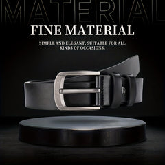 Men's Casual Buckle Belt PU Decorative Accessories