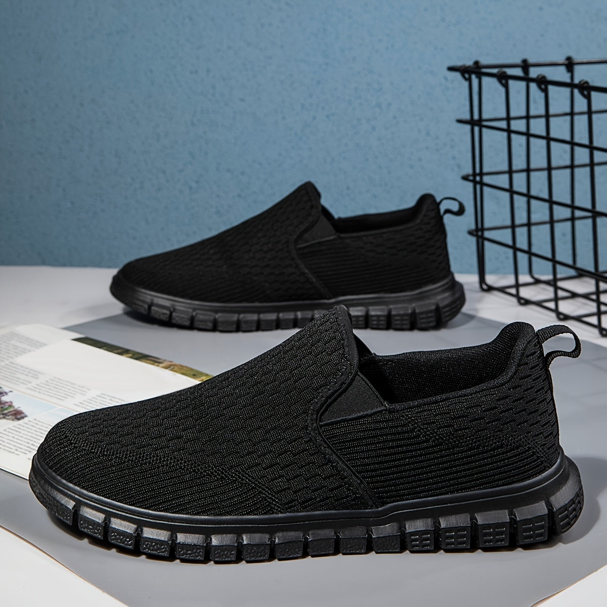 Men's Lightweight Slip On Loafer Shoes