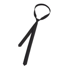 Skinny Solid Shirt Decoration Tie for Graduation, School Uniforms