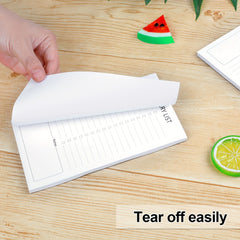 2pcs Magnetic Grocery List Pad For Fridge