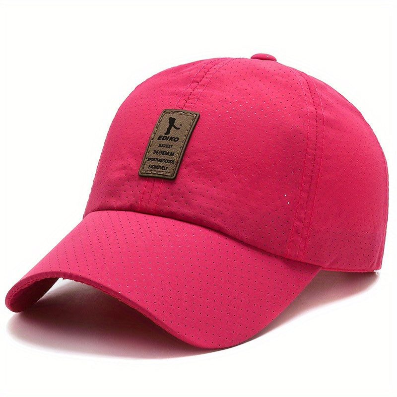 Quick Dry Sun Protection Baseball Cap for Outdoor Activities