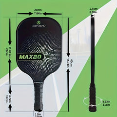 1pc Pickleball Paddle Rackets For Outdoor Training And Game