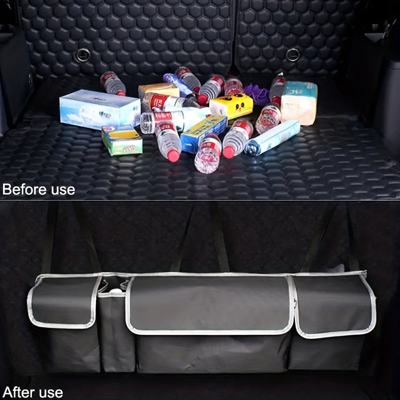 SUV Car Trunk Storage Bag Chair Back Hanging Bag Oxford Cloth Storage Bag