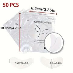 Under Eye Pads Eyelash Extension Eye Pads Hydrogel Eye Patch - 50pcs
