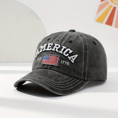 Embroidered National Flag Baseball Cap