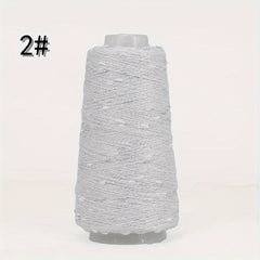 1pc Mixed Yarn Plush Thread Knitting Crocheting Accessories - 100% Polyester 50g
