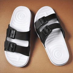 Men's Non Slip Slides Beach Shoes Summer