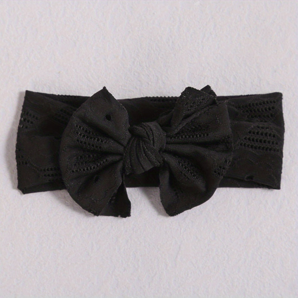 Bowknot Lace Baby Headbands Hairbands Elastics Hair Accessories For Baby Girls