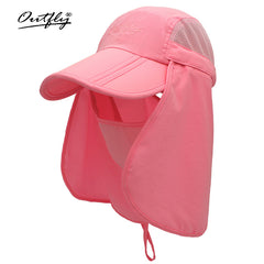Kids Sun Hat with Removable Mask and Neck Flap