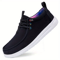 Men's Lightweight Canvas Loafer Shoes Slip On Casual Shoes