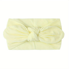 Cartoon Bow Soft Nylon Headband for Baby Girls