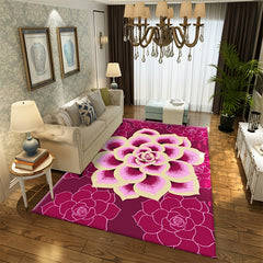 Traditional Floral Carpet Soft Anti-slip Area Rugs Modern Geometric