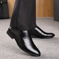 Men's Lightweight Non Slip Pointed Dress Shoes