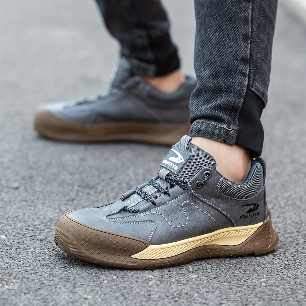 Waterproof Unisex Plastic Toe Work Shoes