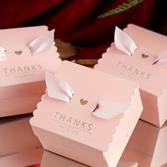 3pcs Candy Boxes Baking Small Gift Boxes Chocolate Paper Boxes Party Supplies