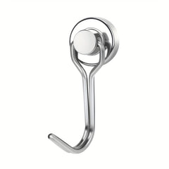 4pcs Magnetic Hooks 34KG Swivel Heavy Duty for Hanging Grill Refrigerator