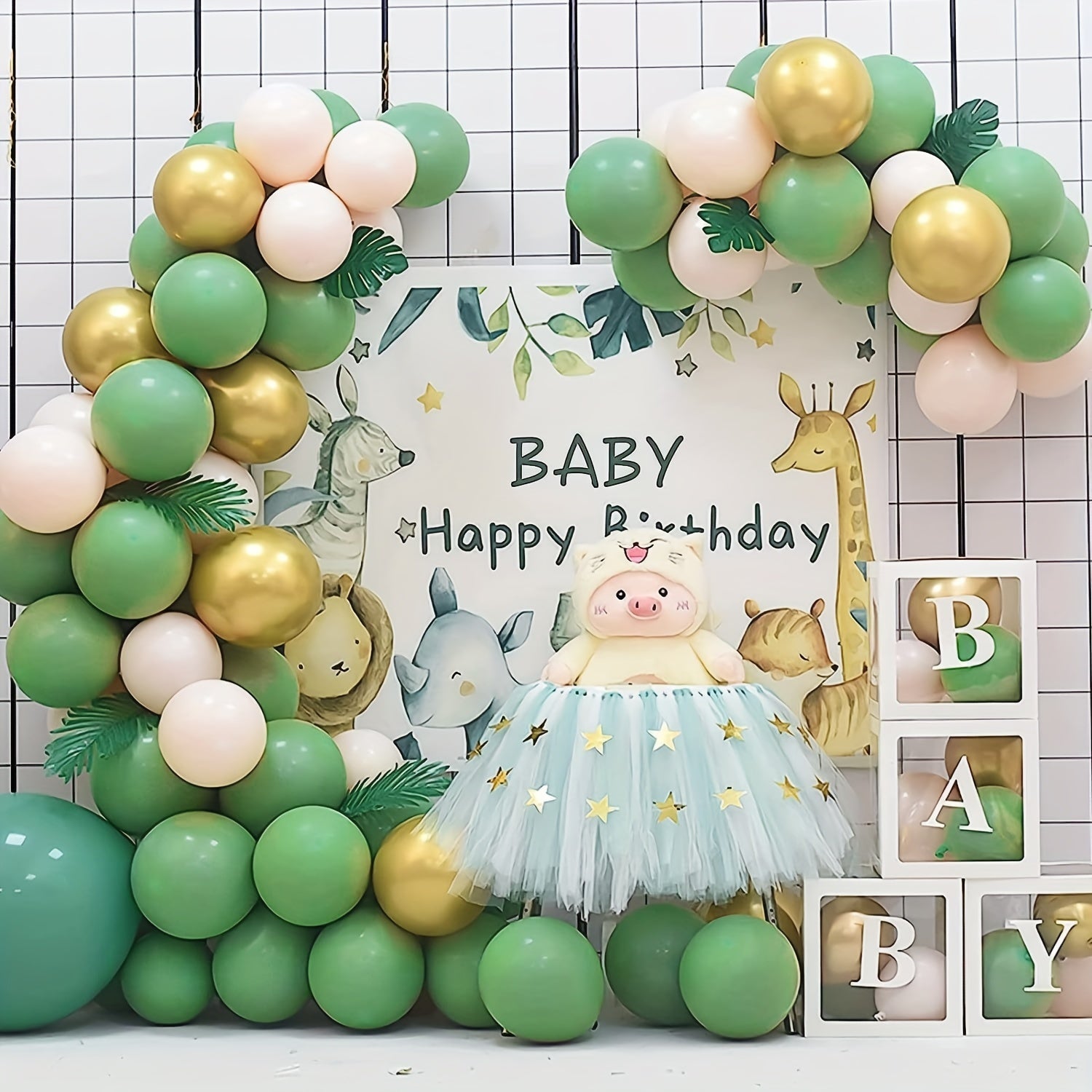 100pcs Olive Green Balloons for Birthday Baby Shower Wedding