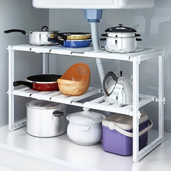 1pc Stainless Steel Storage Rack Shoe Rack Cabinet Holder Home Closet Organizer
