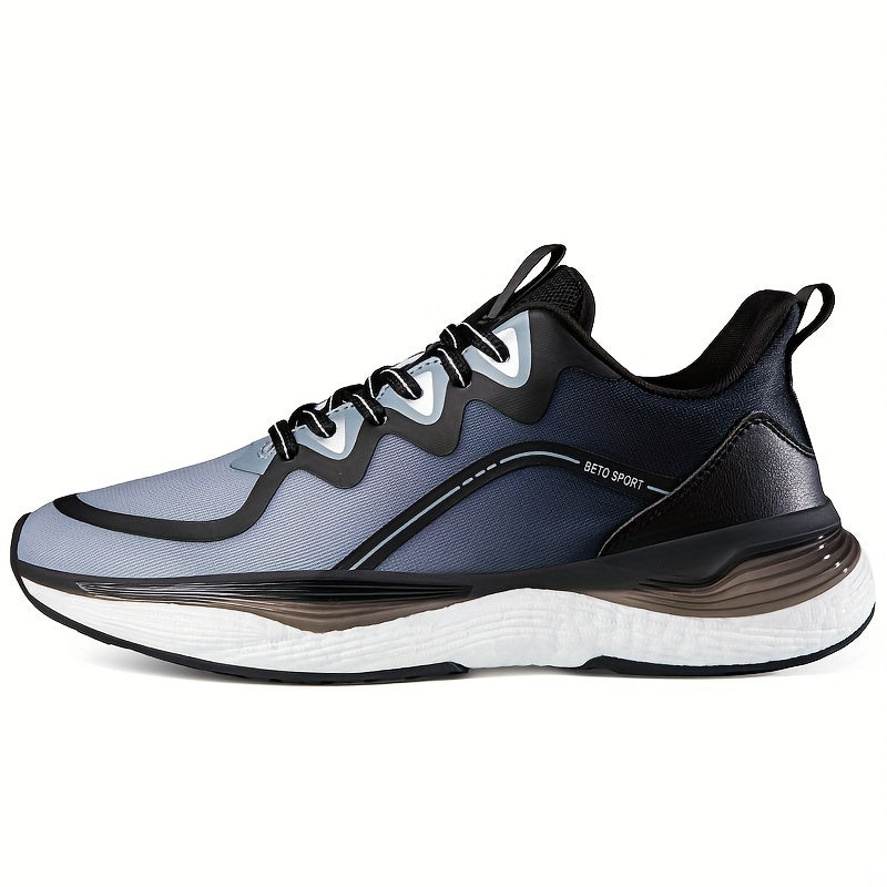Men's Lace up Running Sneakers Athletic Shoes Breathable
