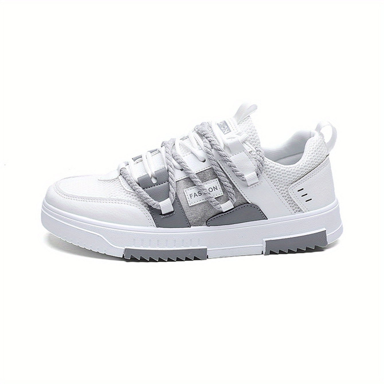 Men's Lace-up Patchwork Sneakers