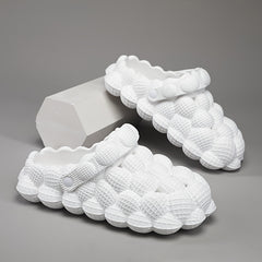 Men's Massage Bubble Slides Non-Slip Spa Slippers
