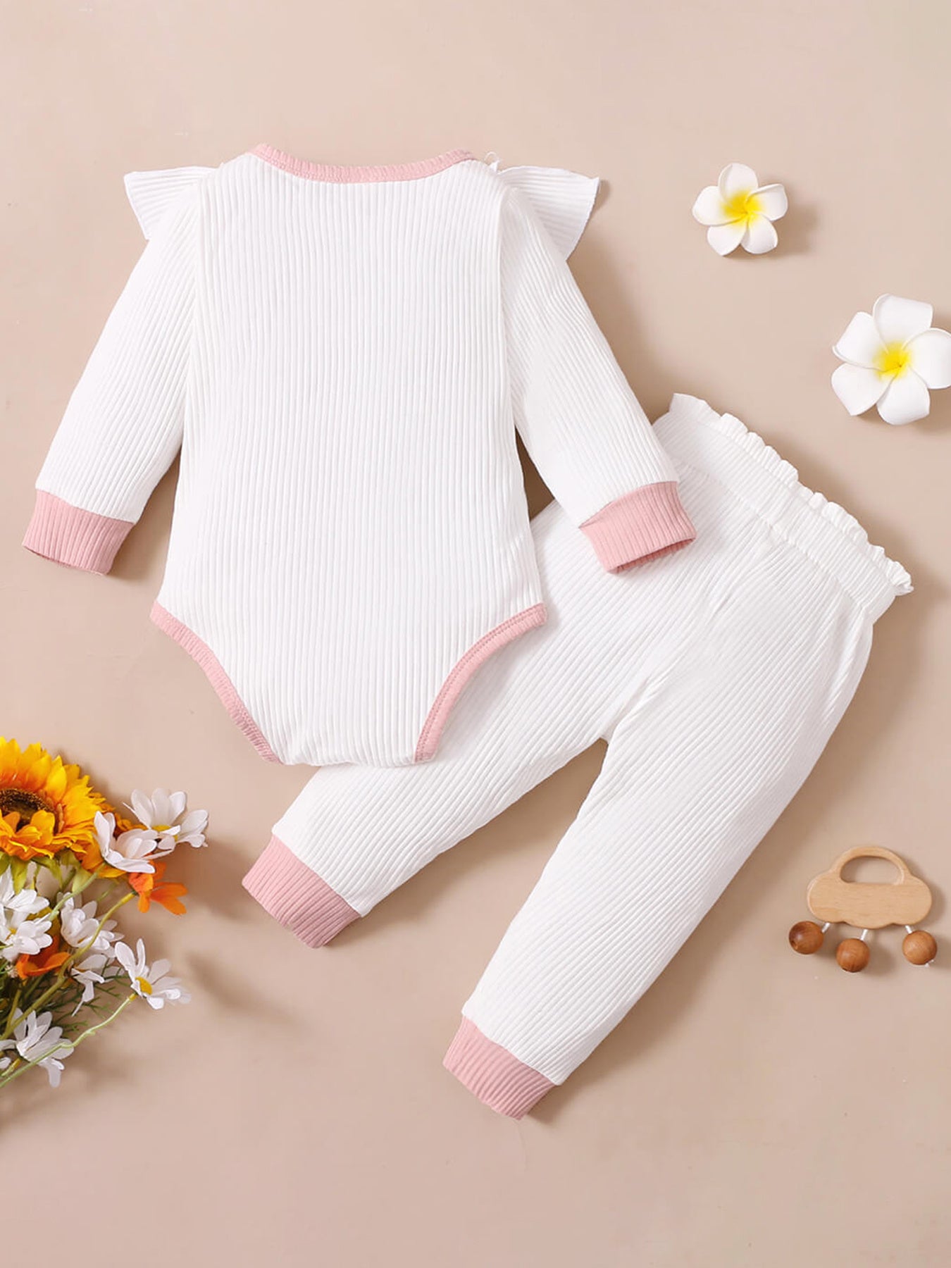 Cute Romper & Bow Set for Baby Girls - Summer Style