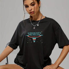 Casual Loose Sports Round Neck Short Sleeve T shirts Women's Summer Tops