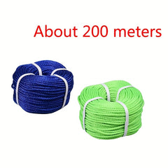 200m 656ft Colored Rope for Fishing Nets Drying