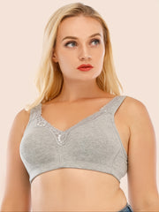 Lace Push Up Bra Women's Comfy Underwear