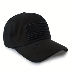 Old Fashioned 3D American Flag Baseball Cap