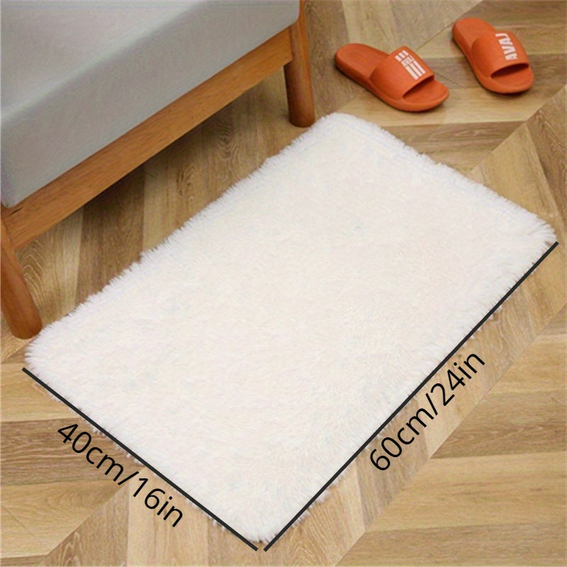 Soft Fluffy Bedroom Rugs Indoor Shaggy Plush Area Rug For Teens
