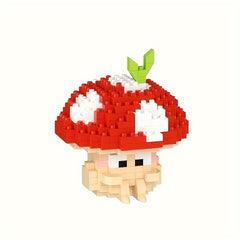 Mini Mushroom Building Block Toys for Children