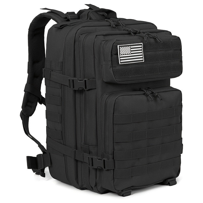 45L Large Capacity MOLLE Backpack Set for Outdoor Hiking - 3 Pack