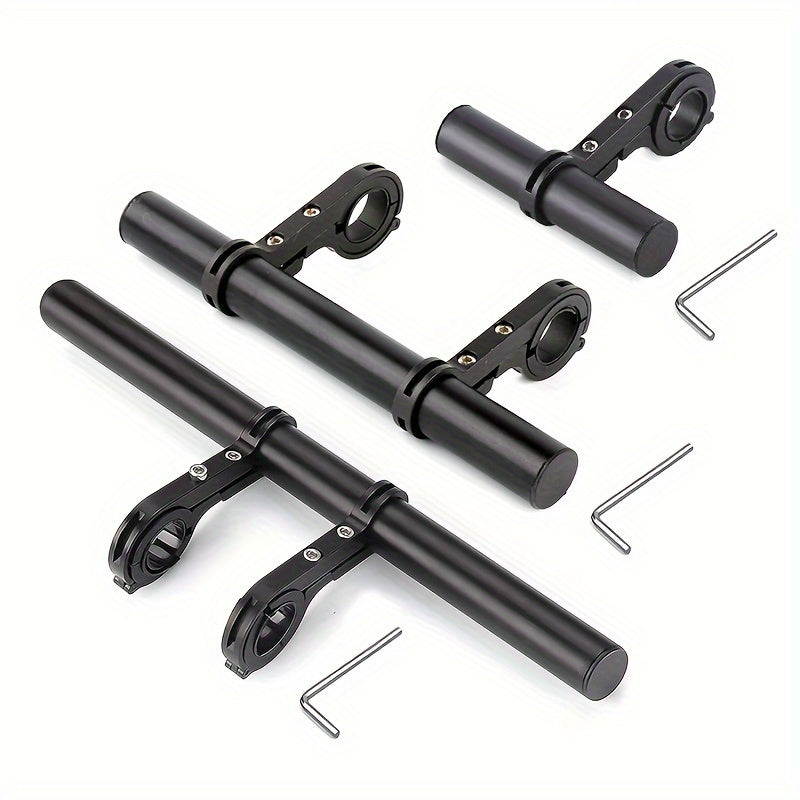 Bike Handlebar Extender Double Handlebar Extension Carbon Fiber Mount Holder Alu